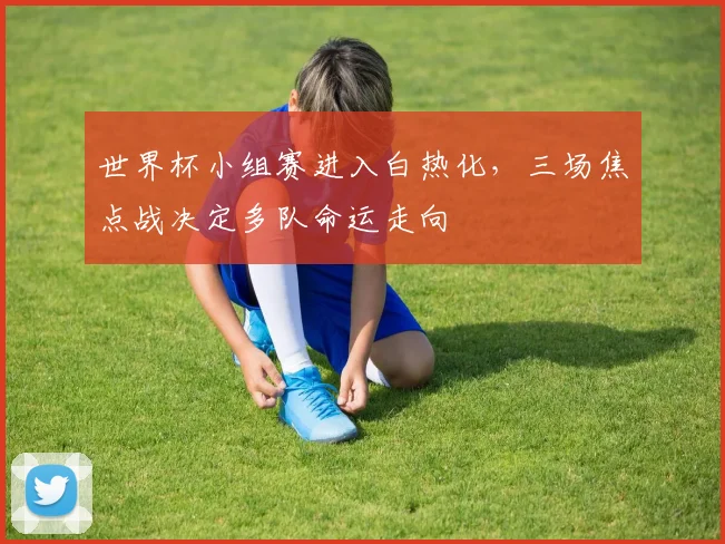 世界杯小组赛进入白热化，三场焦点战决定多队命运走向